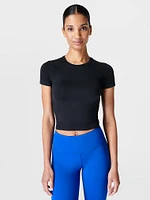 Athlete Crop Seamless Workout T-Shirt