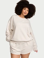 Cotton Fleece Crewneck Sweatshirt