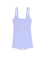 VS Essential Perforated Short Onesie