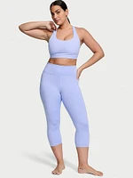 VS Essential High-Rise Perforated Capri Leggings