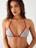 Nick Triangle Halter Bikini Top