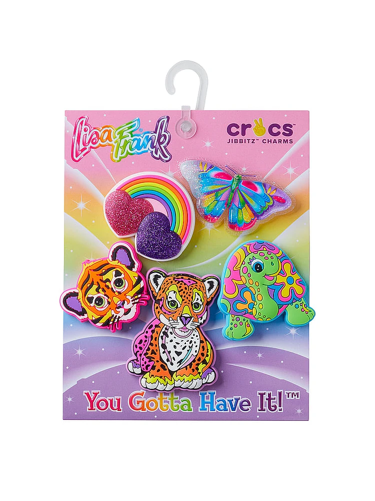 5-Pack Jibbitz Lisa Frank Charms