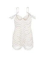 Atelier Victoria's Secret Wicked Crystal Tulle Slip Dress