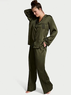 Satin Long Pajama Set