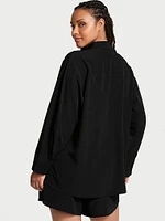 Luxe Crepe Long-Sleeve Sleepshirt