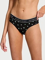 Logo Cotton Hiphugger Panty