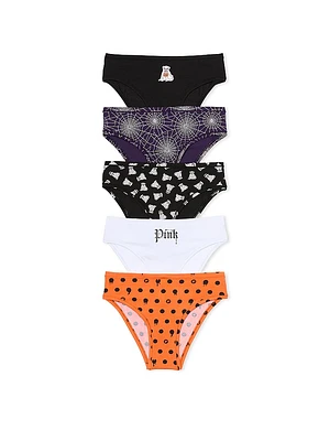 5-Pack Cotton Cheeky Panties