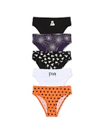 5-Pack Cotton Cheeky Panties