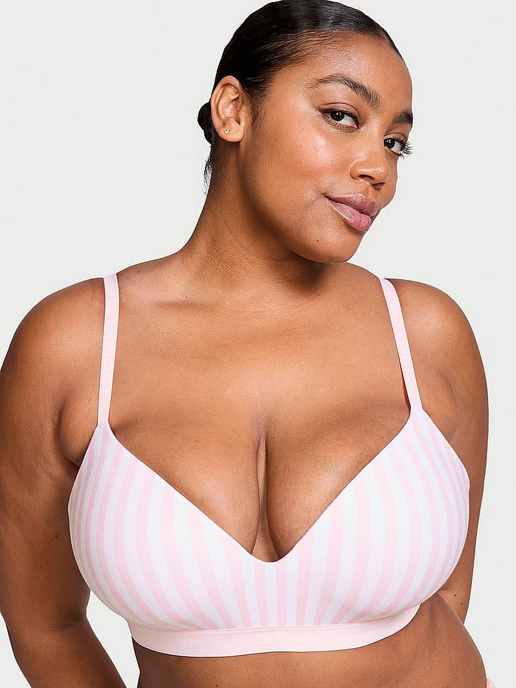 Shine-Trim Push-Up Wireless Bra