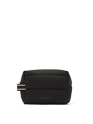 Quilted Puffer Toiletry Bag