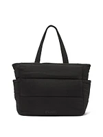 Quilted Puffer Tote Bag
