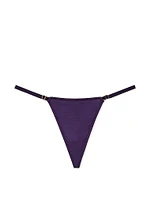 Tied-with-a-Bow Adjustable V-String Panty