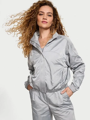 Lux Glossy Sport Full-Zip Jacket