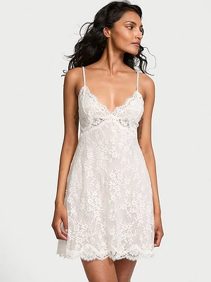 Twinkle Strap Lace Slip Dress