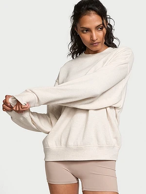 Cotton Fleece Crewneck Sweatshirt