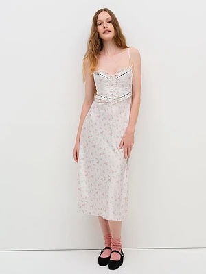 Sabrina Midi Slip Dress