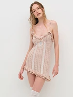 Eloise Asymmetric Slip Dress