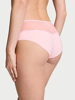 No-Show Lace-Trim Hiphugger Panty