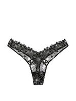 Ziggy Glam Embroidery High-Leg Thong Panty