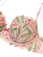 Lightly Lined Smooth Shimmer Demi Bra