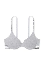 Lightly Lined Front-Close Demi Bra