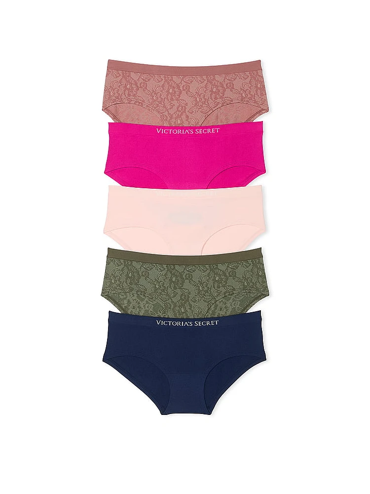 5-Pack Seamless Hiphugger Panties