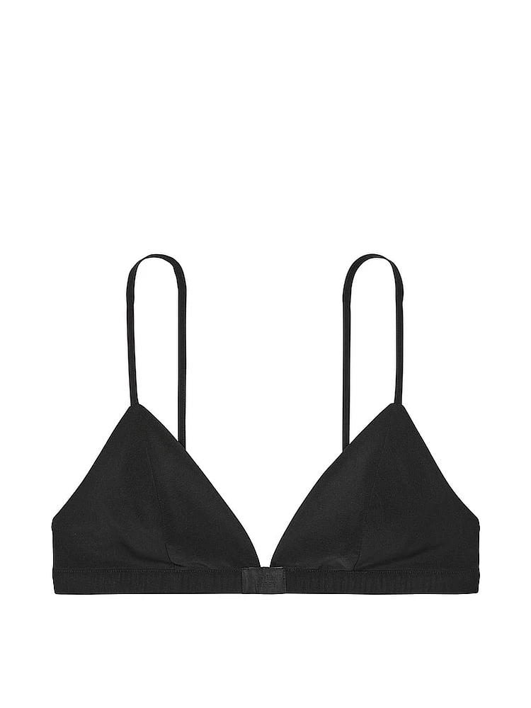 Luxe Crepe Triangle Bralette