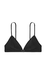 Luxe Crepe Triangle Bralette