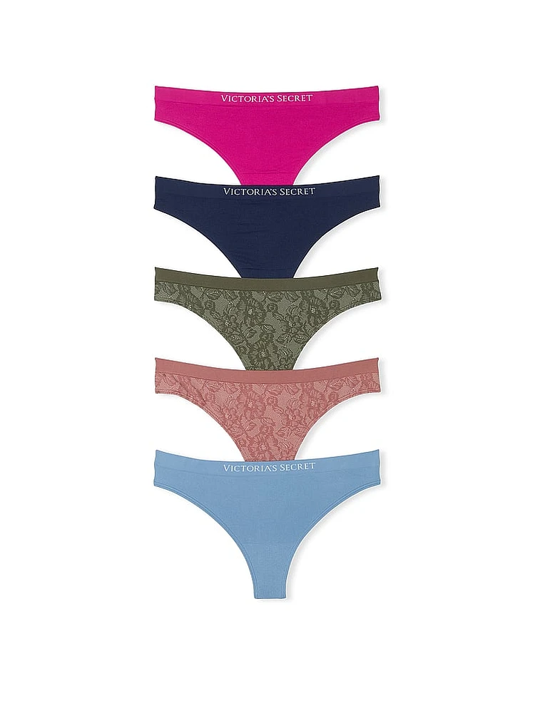 7-Pack Seamless Thong Panties