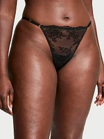 Flirty Mesh Adjustable V-String Panty