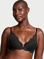 Lace Lightly Lined Plunge Bra