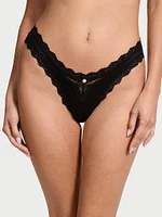 Shine Heartware Lace Brazilian Panty