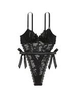 Wicked Unlined Lace Teddy