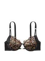 The Fabulous by Victoria's Secret Unlined Shine Strap Rose Lace Full-Cup Bra