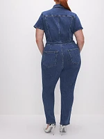 Fit For Success Denim Jumpsuit