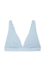 Wireless Lace Plunge Bralette