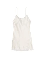 Atelier Victoria's Secret Bridal Silk Lace-Trim Mini Slip Dress