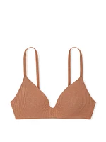 Lightly Lined Pointelle Wireless Bra