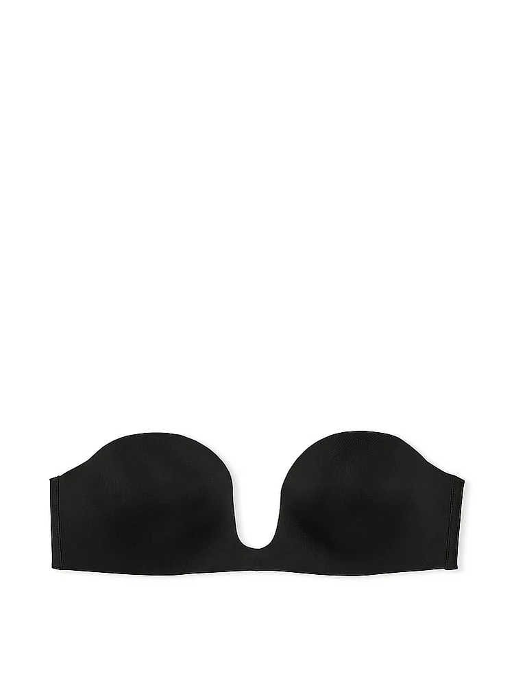 Lightly Lined Low Plunge Strapless Bra