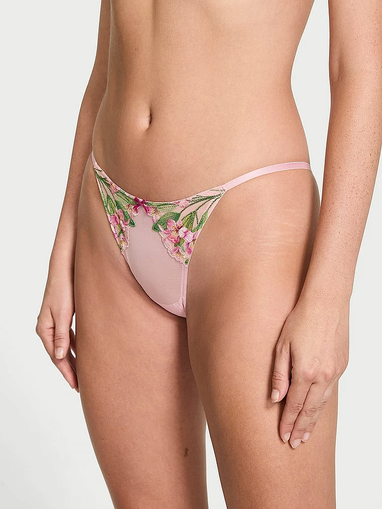 Lily Embroidery Brazilian Panty