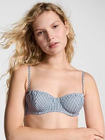 Cotton Unlined Balconette Bra