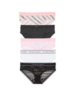 7-Pack Logo Cotton Hiphugger Panties