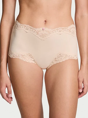 Lace-Trim Boyshort Panty