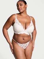 Lace Lightly Lined Plunge Bra