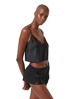 Lenora Satin Cami & Short Set