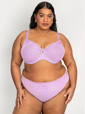 Sheer Whisper High Cut Brief Panty