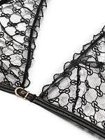 VS Logo Embroidery Triangle Bralette