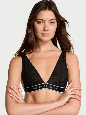 Shine Cotton Wireless Plunge Bralette