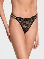 Twinkle Strap Lace Brazilian Panty