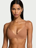 Lightly Lined Pointelle Wireless Bra